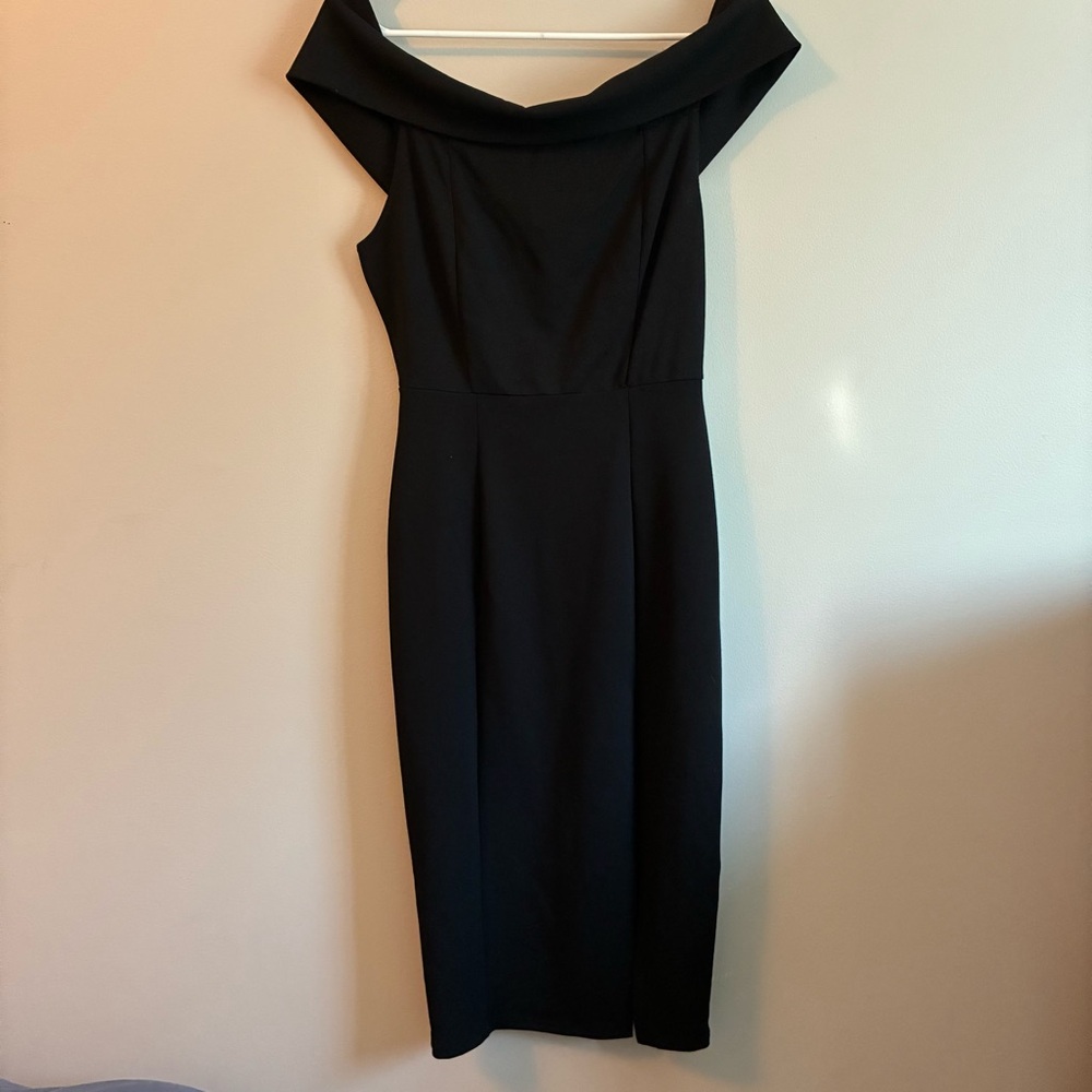 Windsor Black Strapless Dress